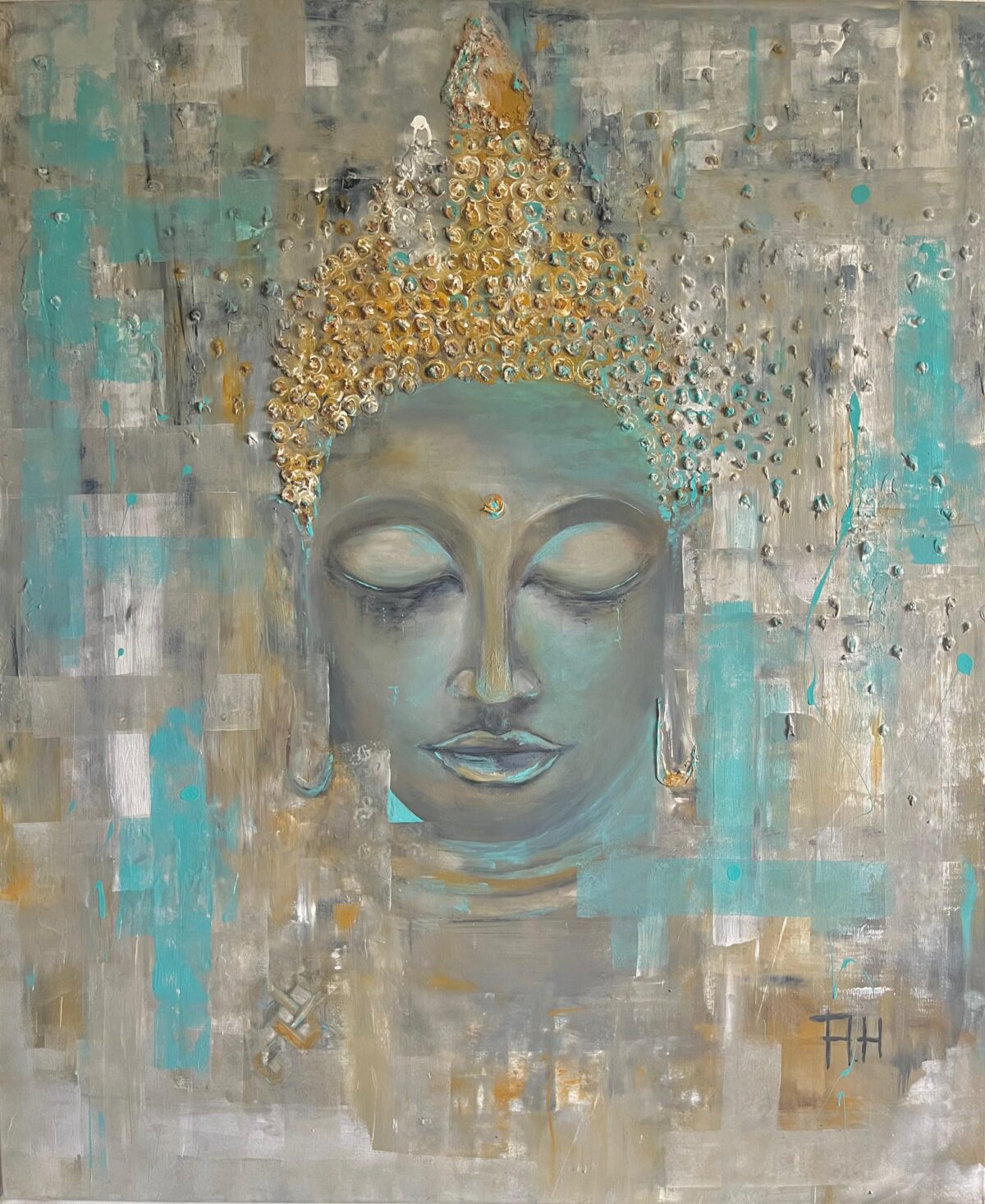 Buddha Gemälde
