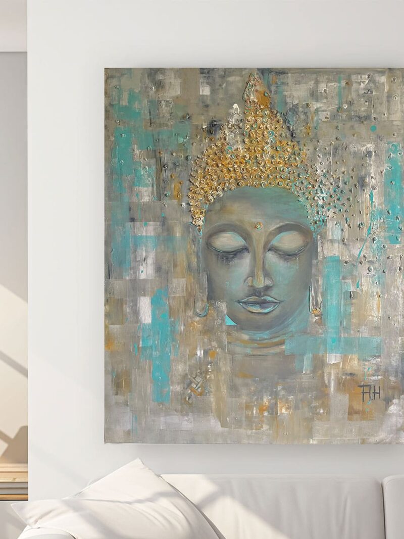 Buddha im Wohnzimmer